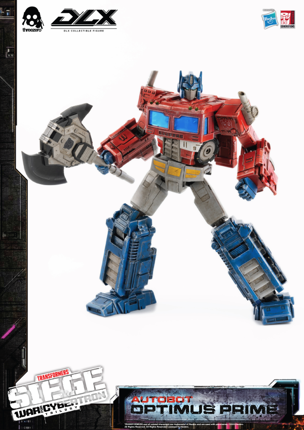 threezero Transformers: War for Cybertron Trilogy - DLX Optimus Prime | 4895250816343