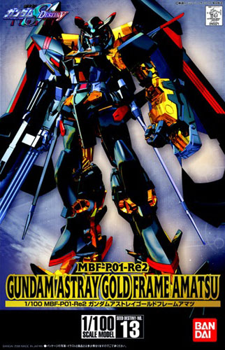 HG 1/100 #13 Gundam Astray Gold Frame Amatsu | 4543112450715