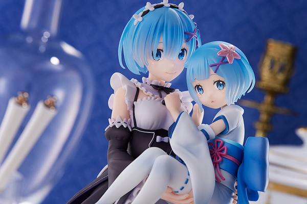 SEGA Re:ZERO -Starting Life in Another World- Figure Rem & Childhood Rem