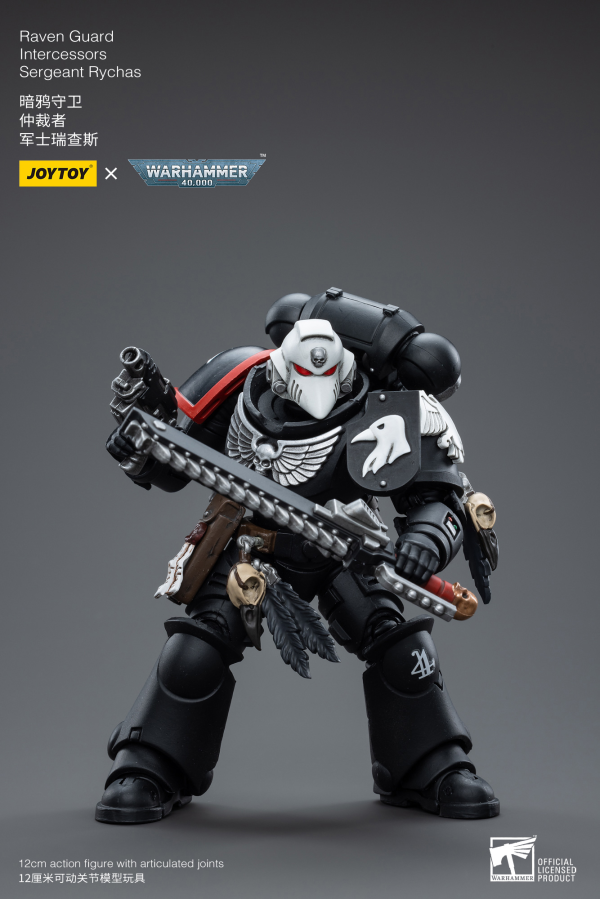 Joy Toy Raven Guard Intercessors Sergeant Rychas(6973130374577)(6973130374577)