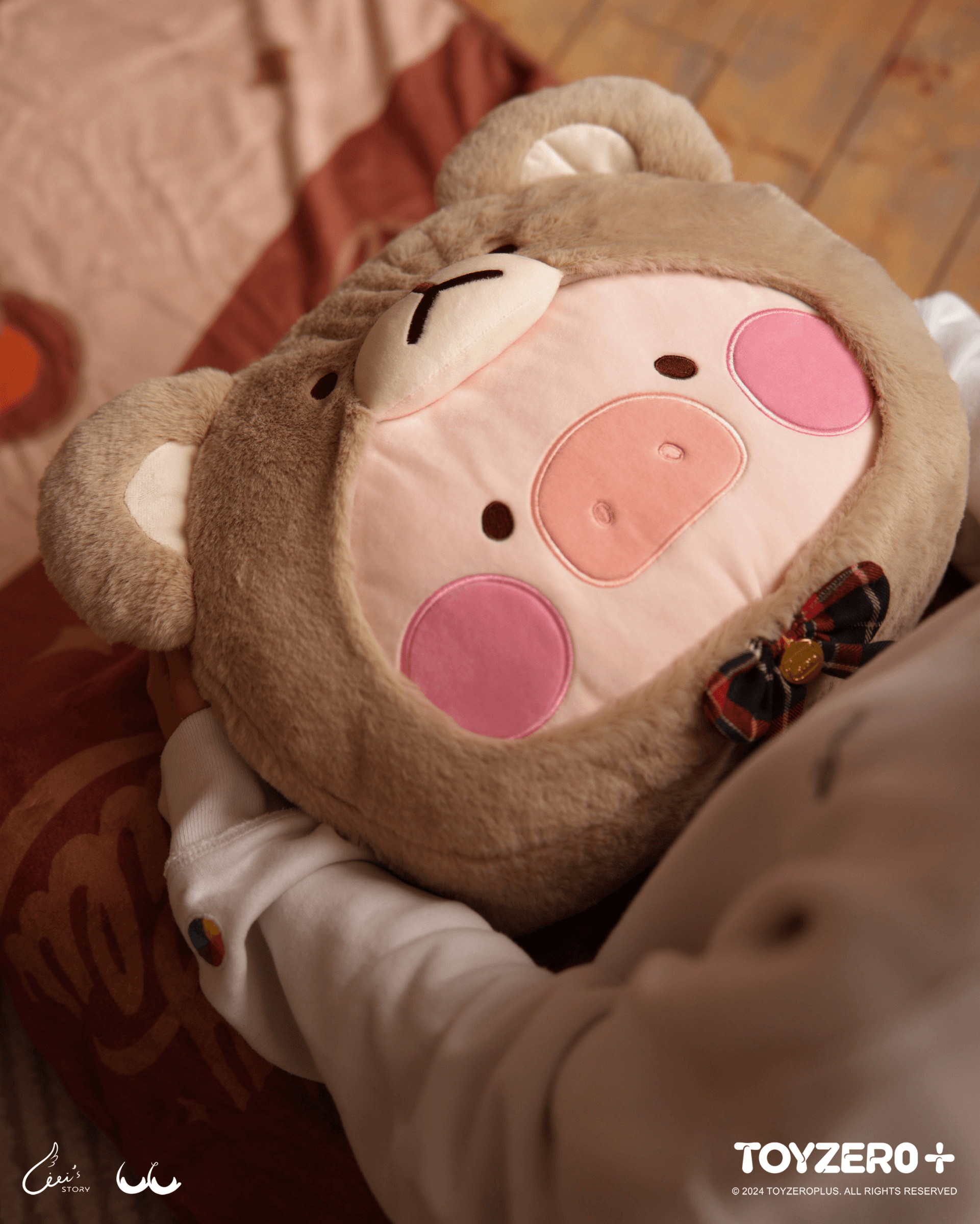 LuLu the Piggy - Teddy LuLu Hand Warmer Cushion + Blanket | 781005360121