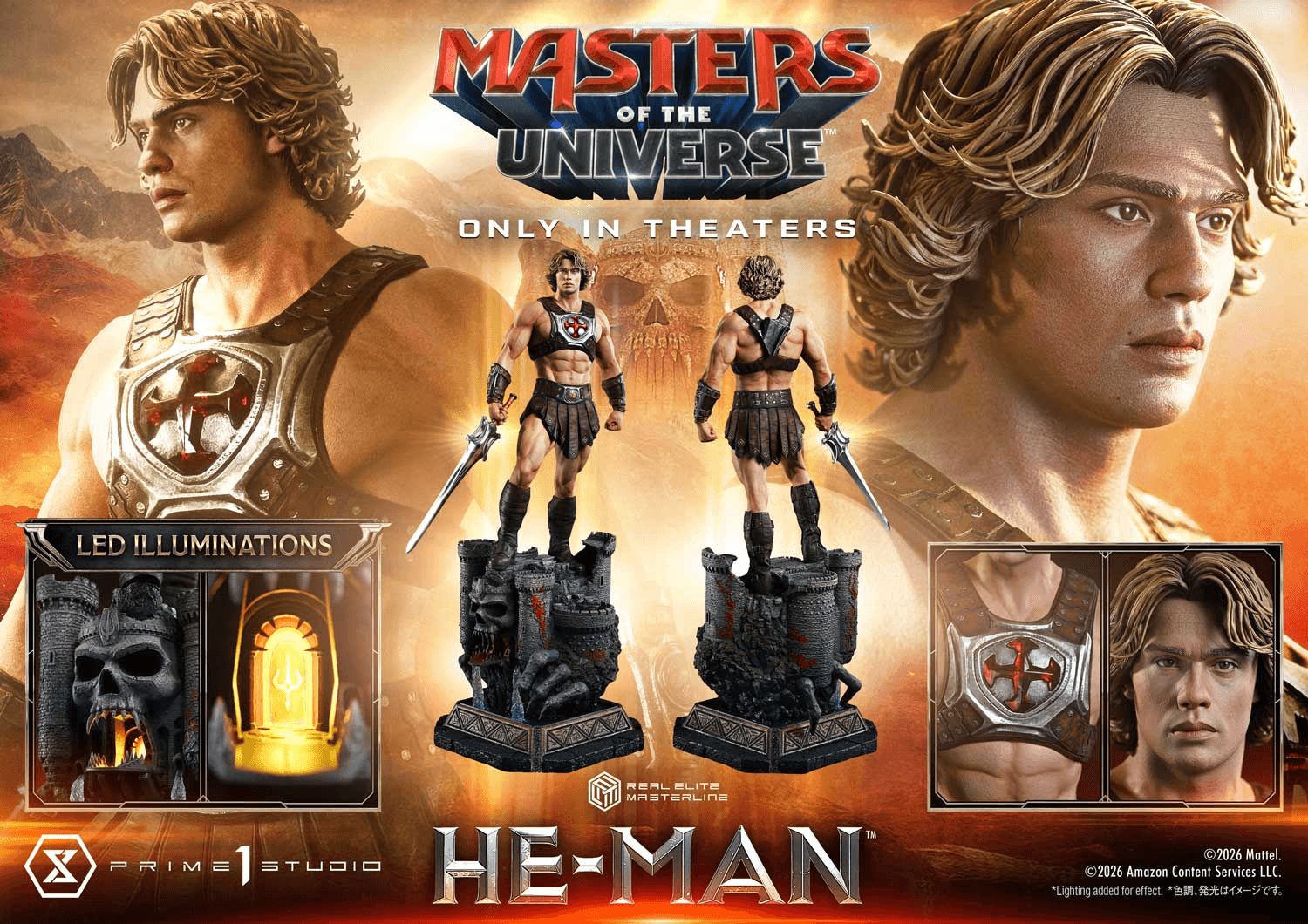 Real Elite Masterline Masters of the Universe (2026 Film) He-Man
