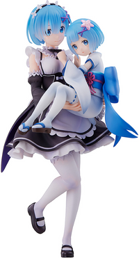 SEGA Re:ZERO -Starting Life in Another World- Figure Rem & Childhood Rem | 4580779515081