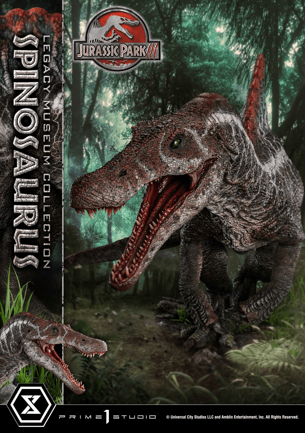 Legacy Museum Collection Jurassic Park III (Film) Spinosaurus 1/6 scale Bonus Version