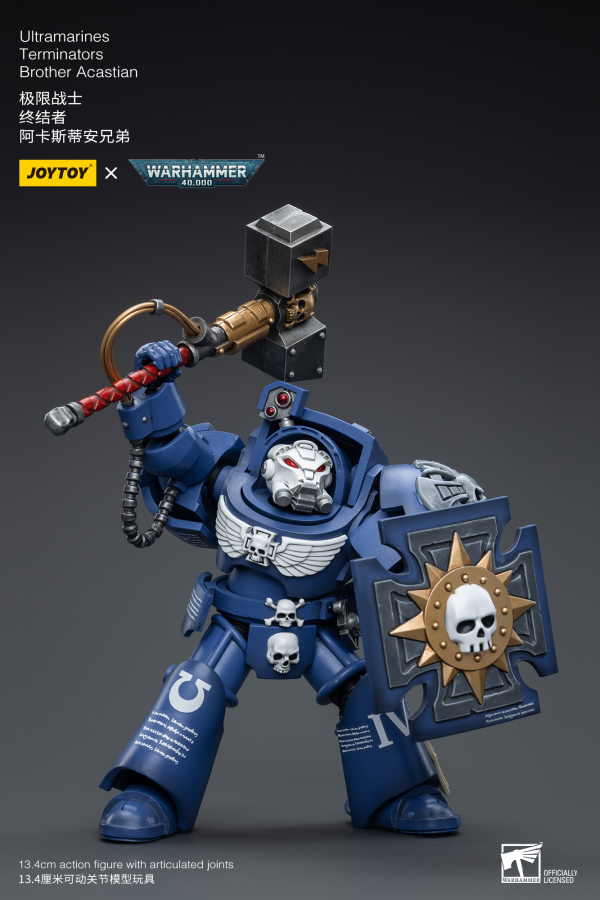 Joy Toy Ultramarines Terminators Brother Acastian(6973130376687)(6973130376687)