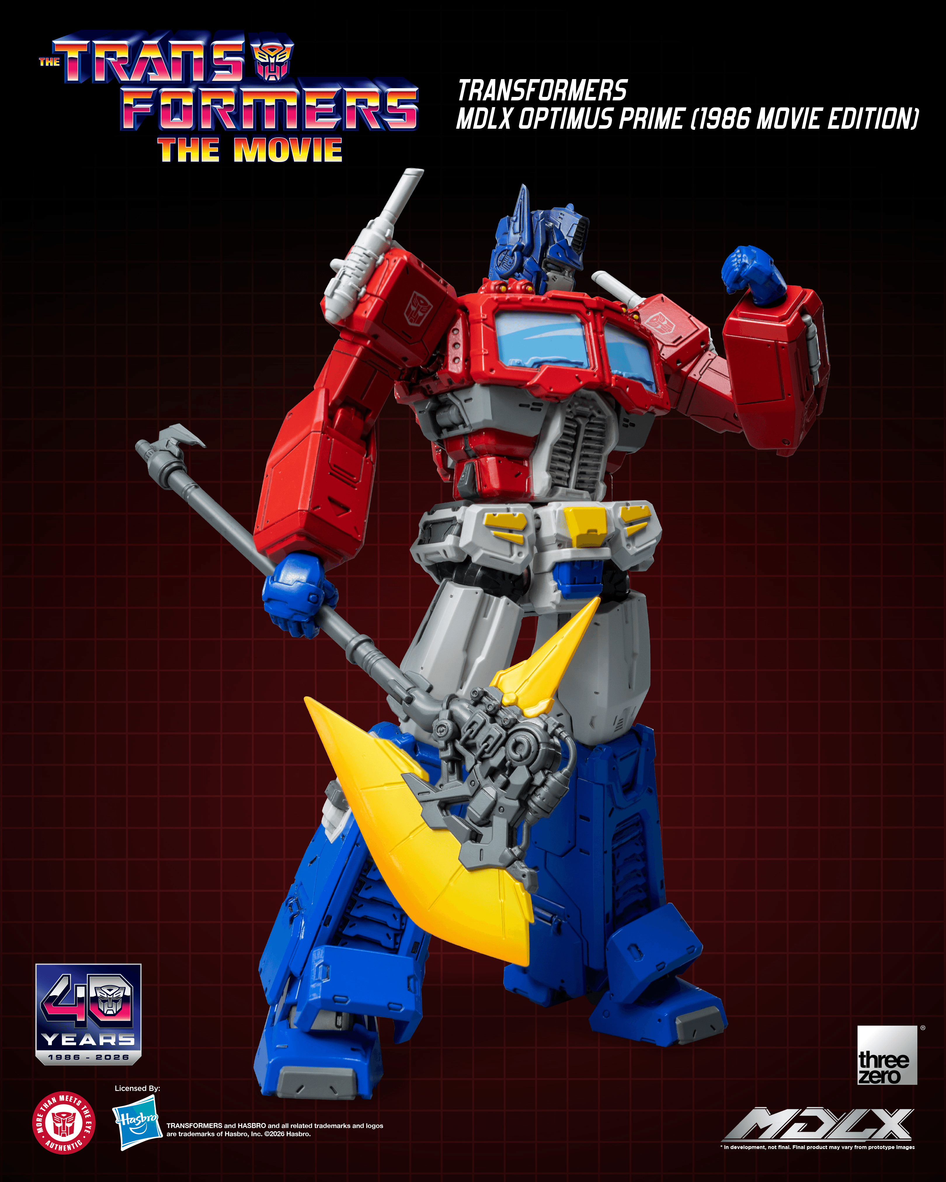 Transformers MDLX Optimus Prime (1986 Movie Edition)