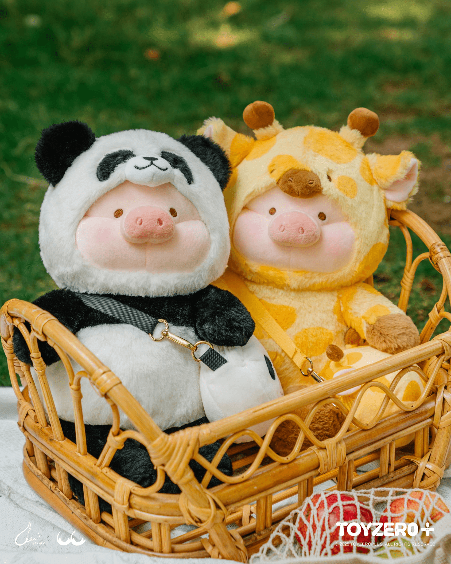 LuLu the Piggy Animal Party - Cheerful Giraffe Lu Plush | 6972607334953