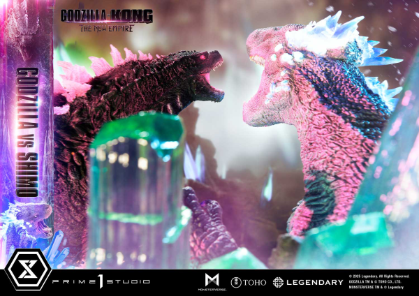 Prime 1 Studio Ultimate Diorama Masterline Godzilla x Kong: The New Empire Godzilla vs Shimo | 4582647121677
