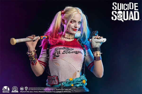 Infinity Studio Infinity Studio X Penguin Toys: DX Series Life Size Bust Suicide Squad Harley Quinn(4580416923828)(4580416923828)