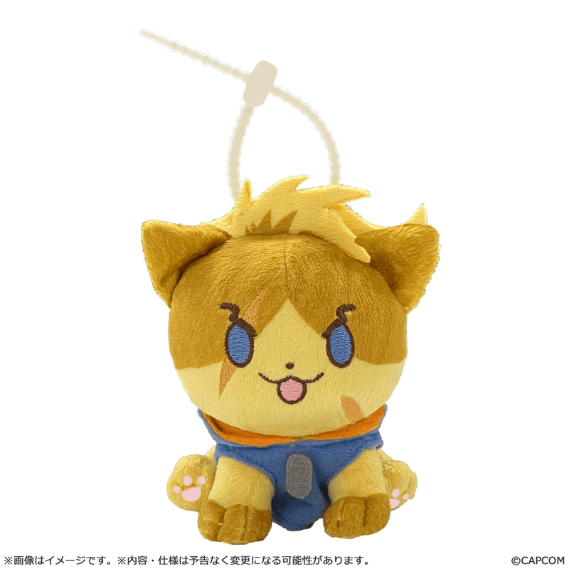 Street Fighter 6 NECO! Plush Keychain: Nicky(Luke)