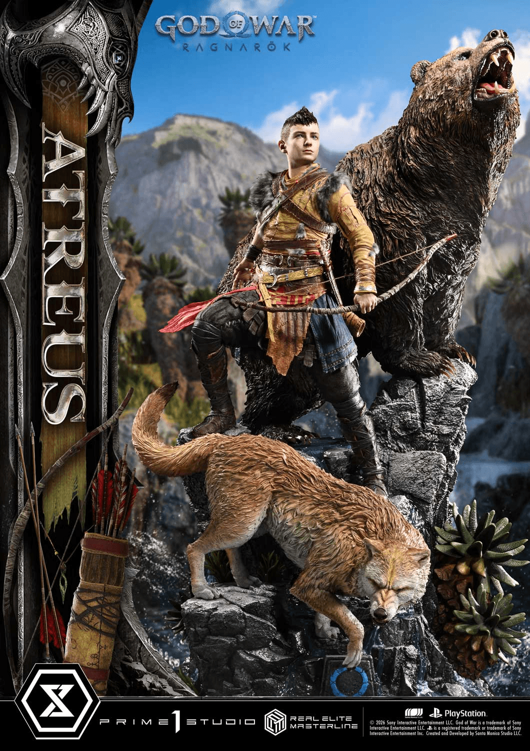 Real Elite Masterline God of War: Ragnarok Atreus Deluxe Version
