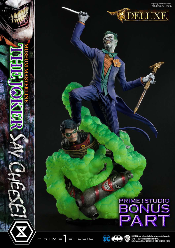 Prime 1 Studio Museum Masterline Batman (Comics) The Joker - Say Cheese! DX Bonus Version(4580708035123)(4580708035123)