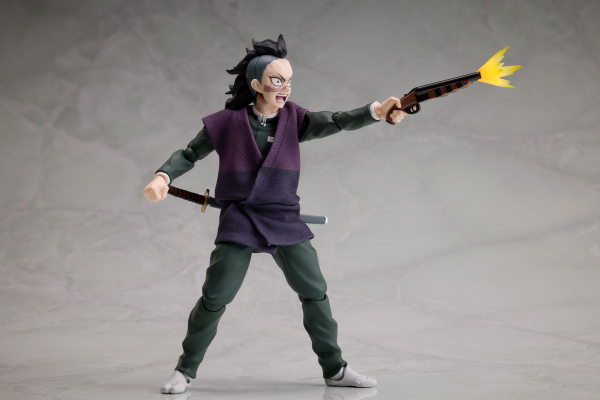 Demon Slayer: Kimetsu no Yaiba ［BUZZmod.］Genya Shinazugawa  1/12 scale action figure | 4534530799210