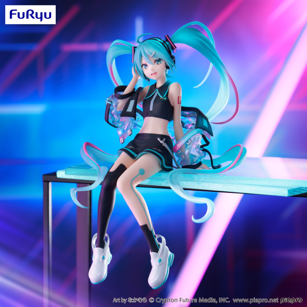 Hatsune Miku　Noodle Stopper Figure -Neon Cyber- | 4582782365530