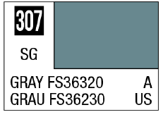 GSI Creos Mr. Color 307 Gray FS36320 (Semi-Gloss/Aircraft)(4973028717358) | 4973028717358