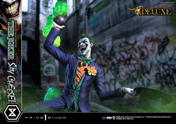 Prime 1 Studio Museum Masterline Batman (Comics) The Joker - Say Cheese! DX Bonus Version(4580708035123)(4580708035123)
