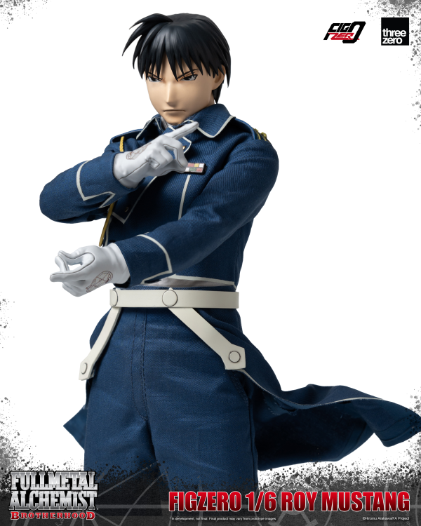 threezero FULLMETAL ALCHEMIST BROTHERHOOD - FigZero 1/6 Roy Mustan(4895250815926)(4895250815926)