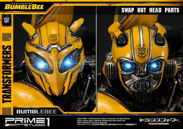 Prime 1 Studio Museum Masterline Transformers: Bumblebee (Film) Bumblebee EX Version(4562471907661)(4562471907661)