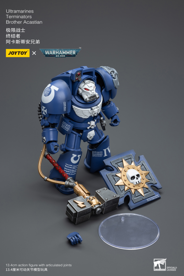 Joy Toy Ultramarines Terminators Brother Acastian(6973130376687)(6973130376687)