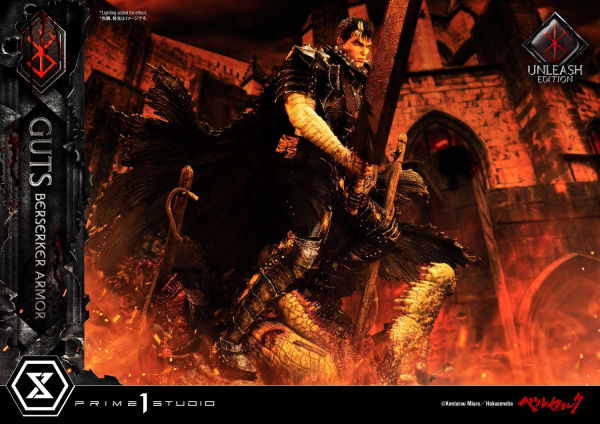 Prime 1 Studio Ultimate Premium Masterline Berserk Guts, Berserker Armor Unleash Edition Deluxe Version(4582535948553)(4582535948553)