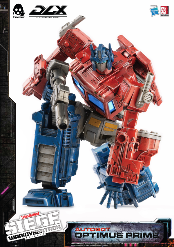 threezero Transformers: War for Cybertron Trilogy - DLX Optimus Prime | 4895250816343