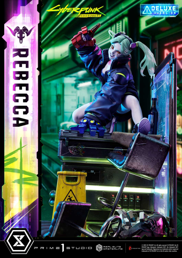 Prime 1 Studio  Real Elite Masterline Cyberpunk: Edgerunners Rebecca Deluxe Version(4582647121578)