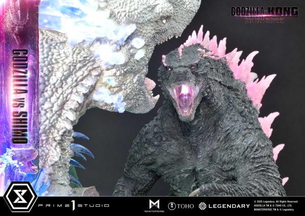 Prime 1 Studio Ultimate Diorama Masterline Godzilla x Kong: The New Empire Godzilla vs Shimo Bonus Version | 4582647121684