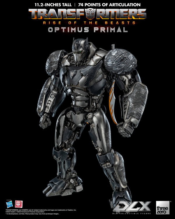 Three Zero Transformers: Rise of the Beasts - DLX Optimus Primal | 4895250808294