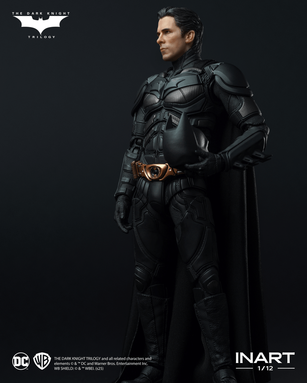 PSERTOYS 1/12 バットマン PSER TOYS Batman Black & Grey Hush 1:12 3rd Party Mezco