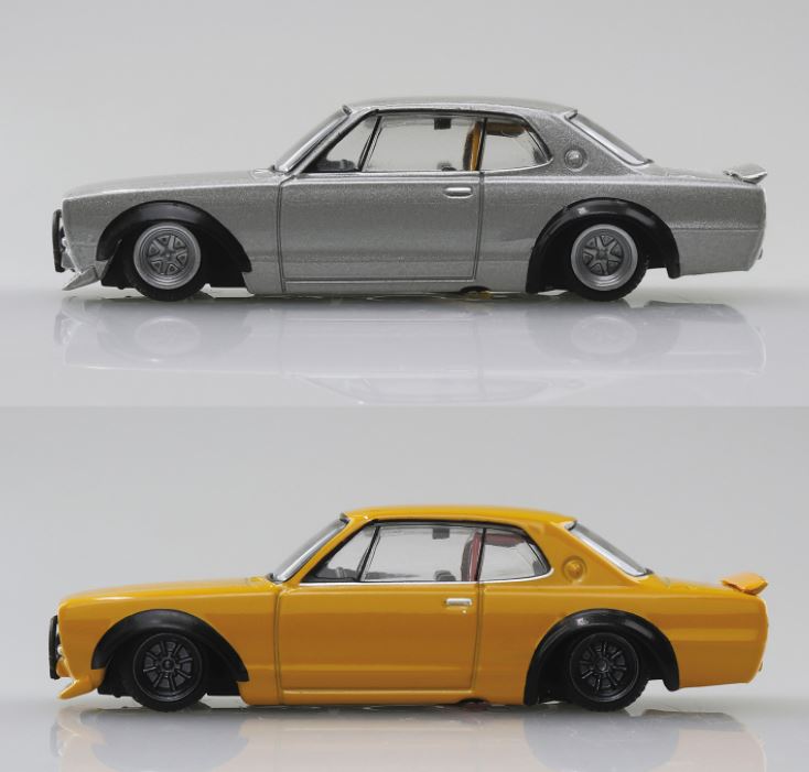 Aoshima 1/64 Mini Car Grand Champion Collection Part.13, Blind Box of 12