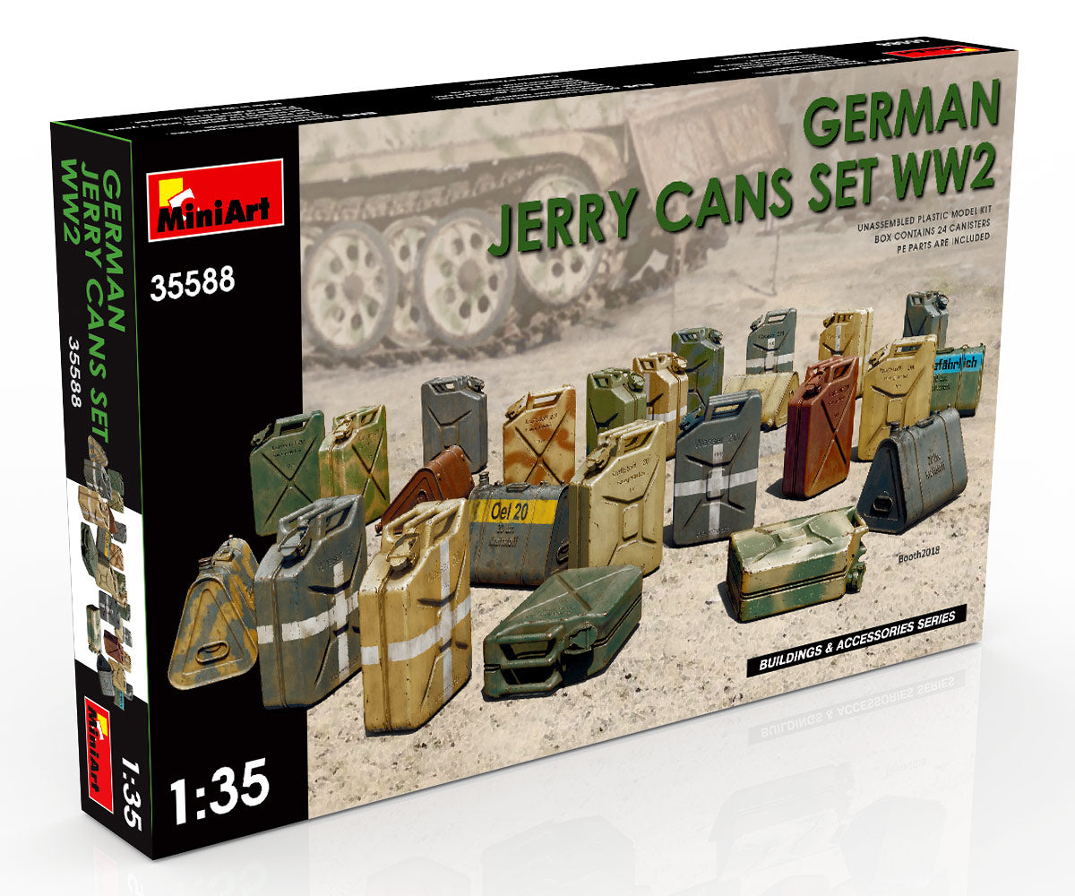 MiniArt German Jerry Cans Set WW2 (1/35) | 4820183312037