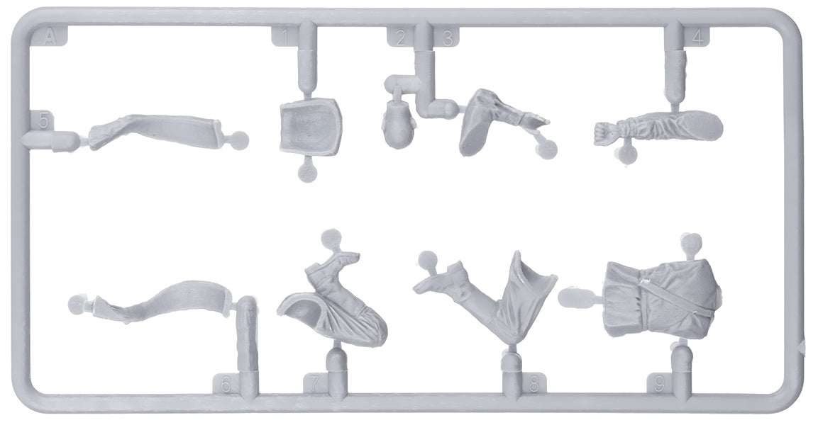 MiniArt 1/35 Soviet Infantry Tank Riders Set 2 | 4820183313010