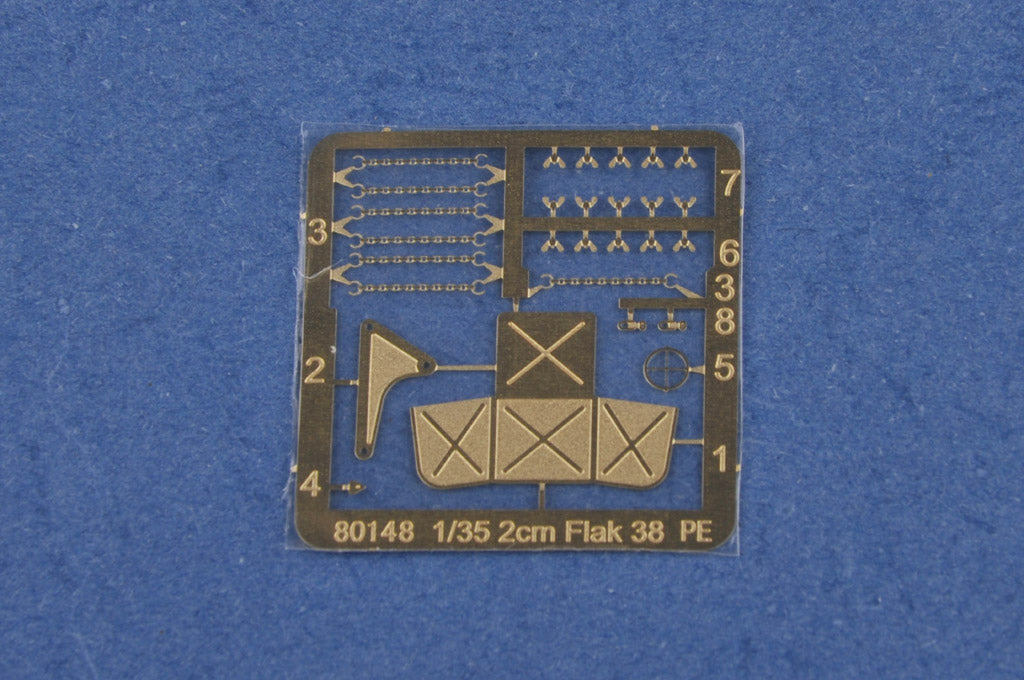 Hobby Boss 1/35 2cm Flak38 Late Version with Sd. Ah 51 | 6939319201485