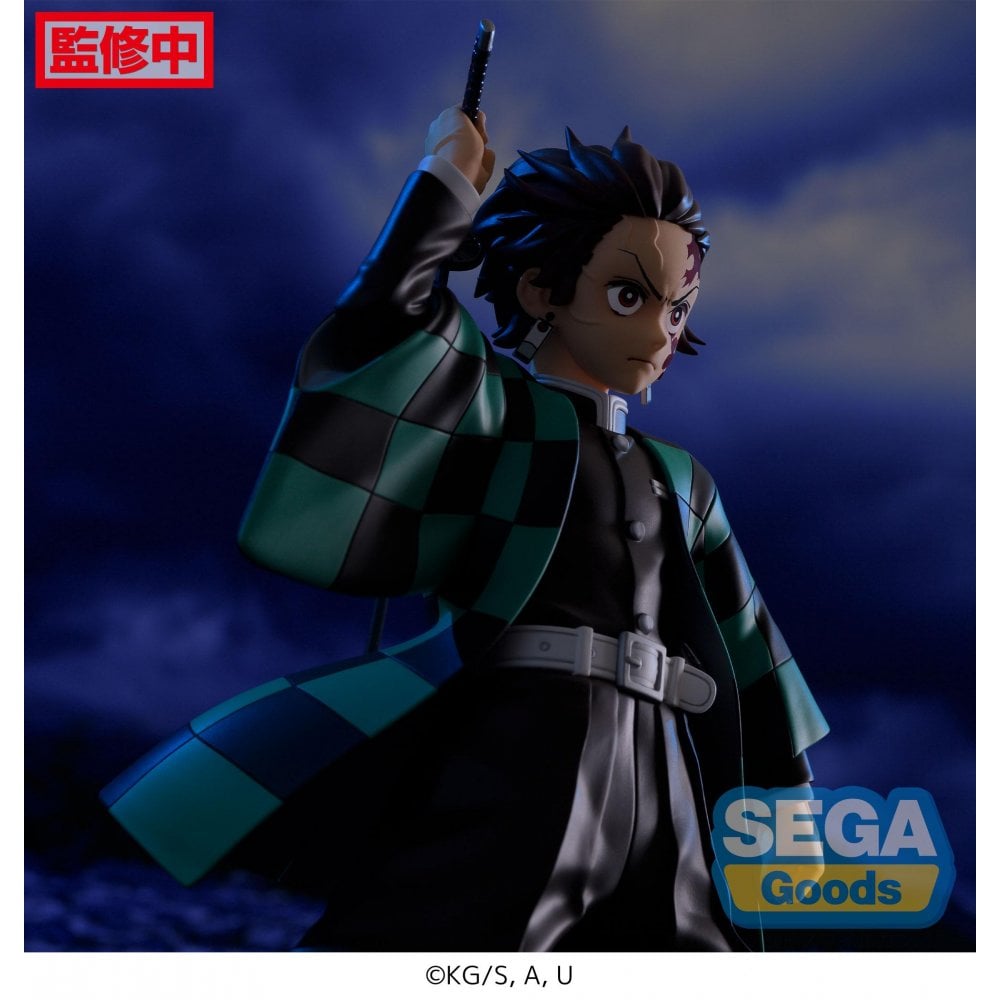 SEGA Anime "Demon Slayer: Kimetsu no Yaiba" Perching Mini Figure (EX) (Pack of 10 Tanjiro, 9 Zeneitsu, 9 Inosuke)