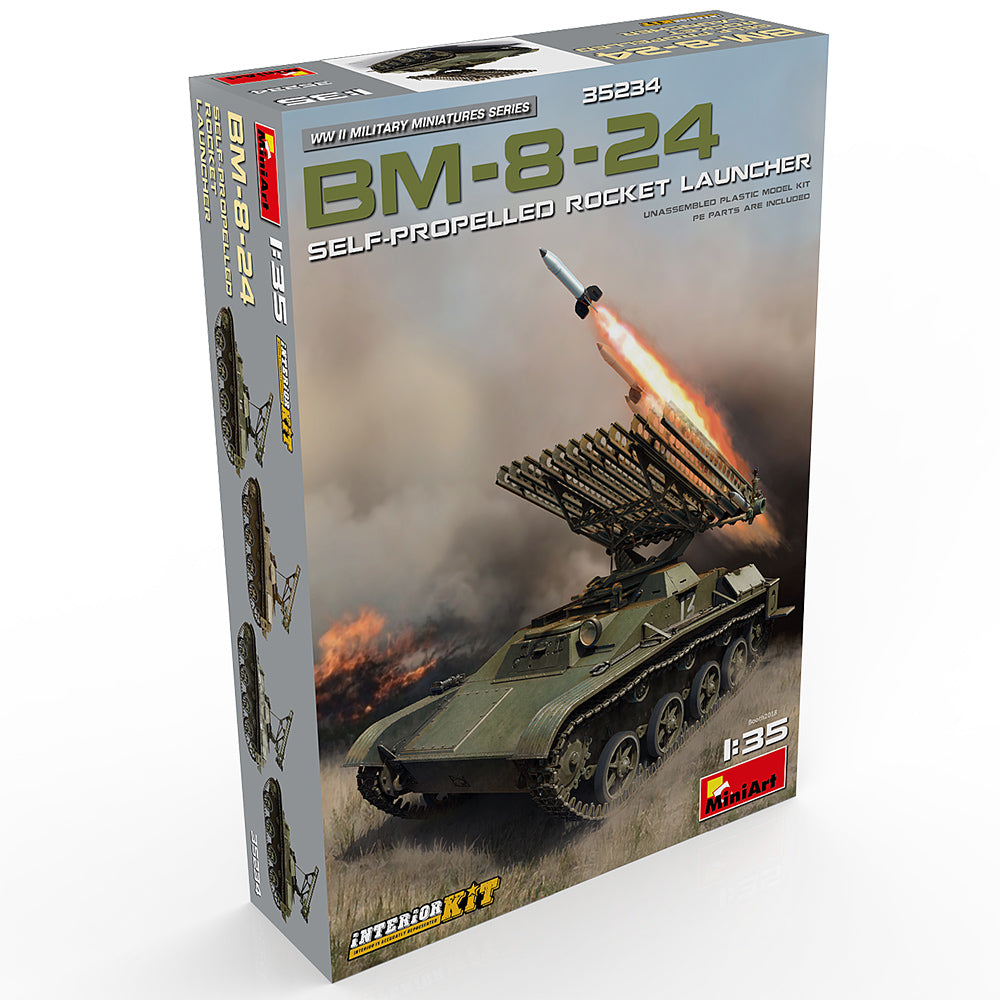 MiniArt BM-8-24 Self-Propelled Rocket Launcher. Interior Kit (1/35) | 4820183311856