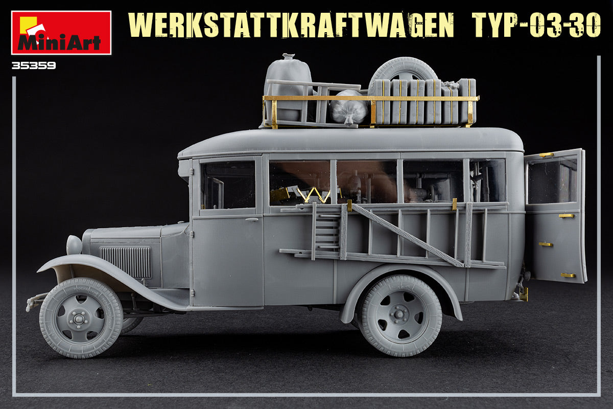 MiniArt 1/35 Werkstattkraftwagen Typ-03-30 1/35 Scale | 4820183313386