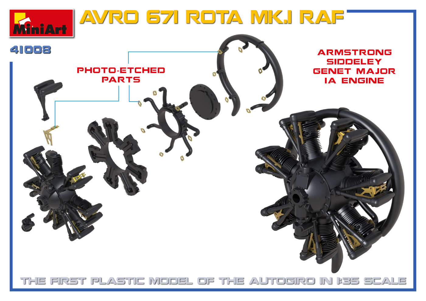 MiniArt Avro 671 Rota Mk.I RAF | 4820183312525