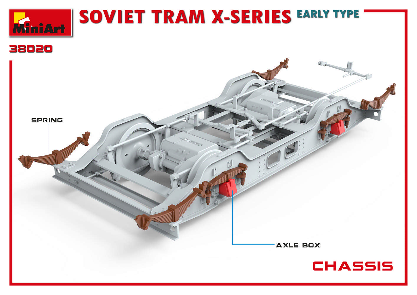 MiniArt 1/35 Soviet Tram 'X'-Series. Early Type | 4820183312570