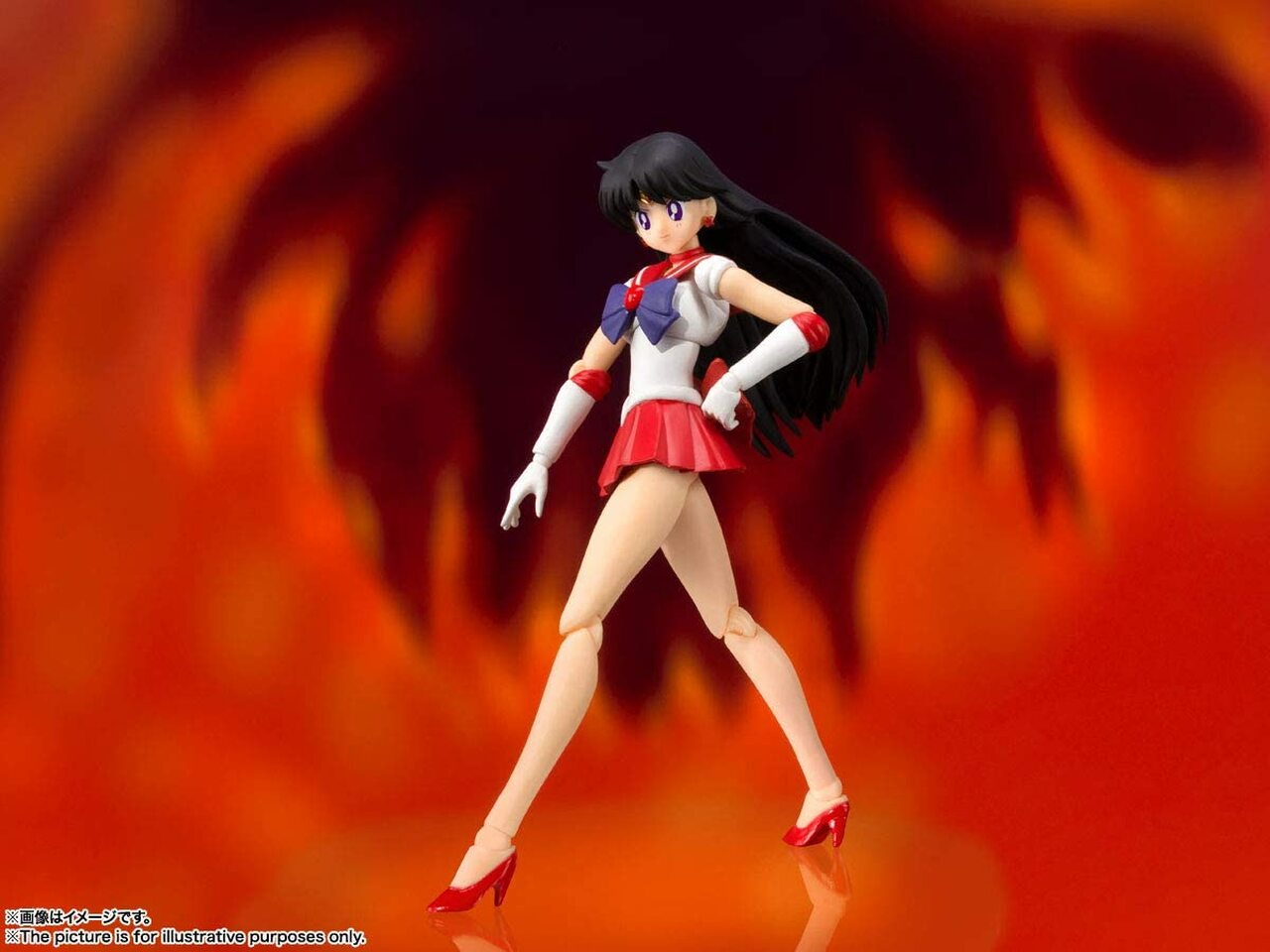 BANDAI Tamashii Sailor Mars -Animation Color Edition-(4573102596000)