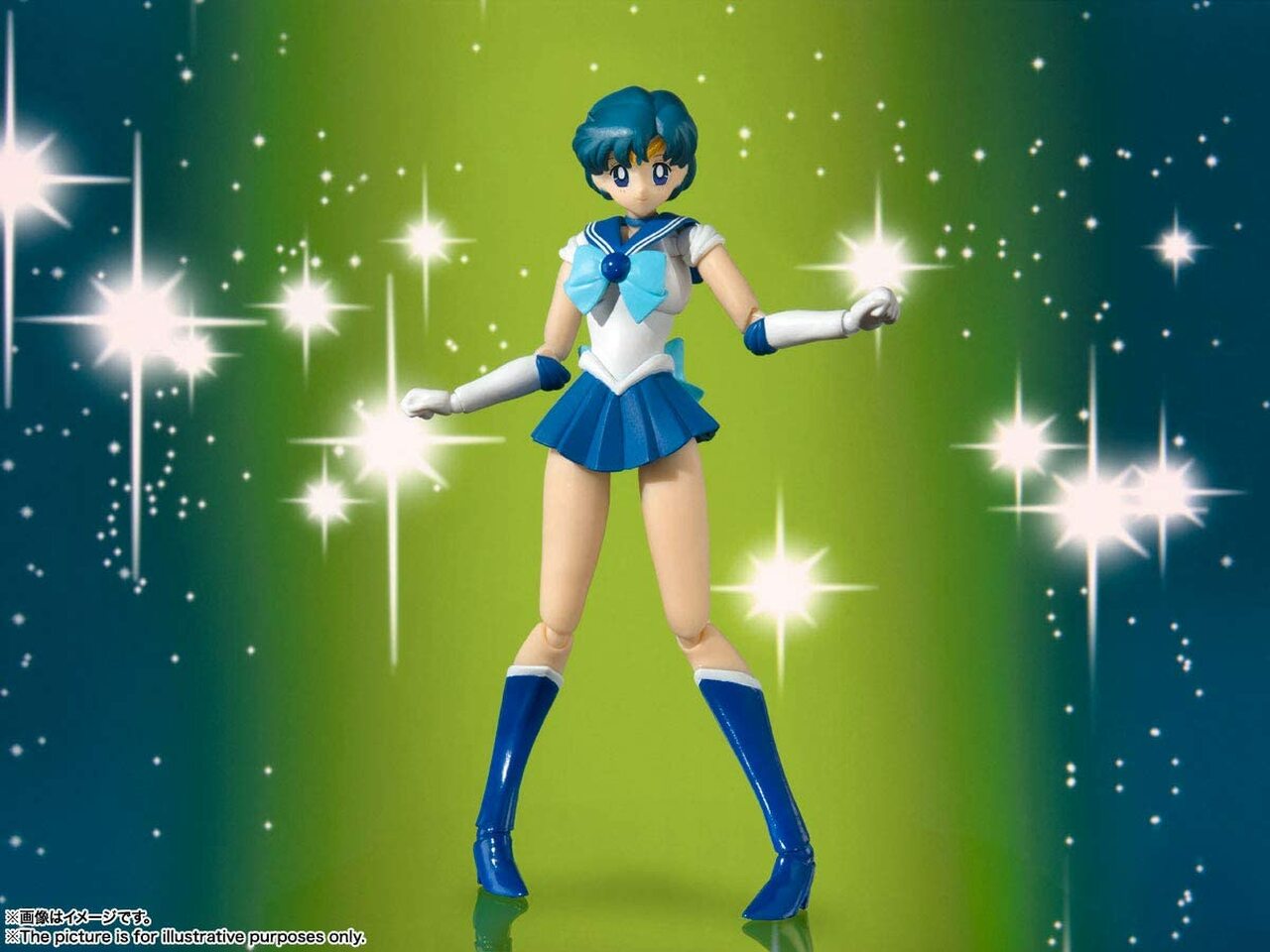 BANDAI Tamashii Sailor Mercury -Animation Color Edition-(4573102595997)