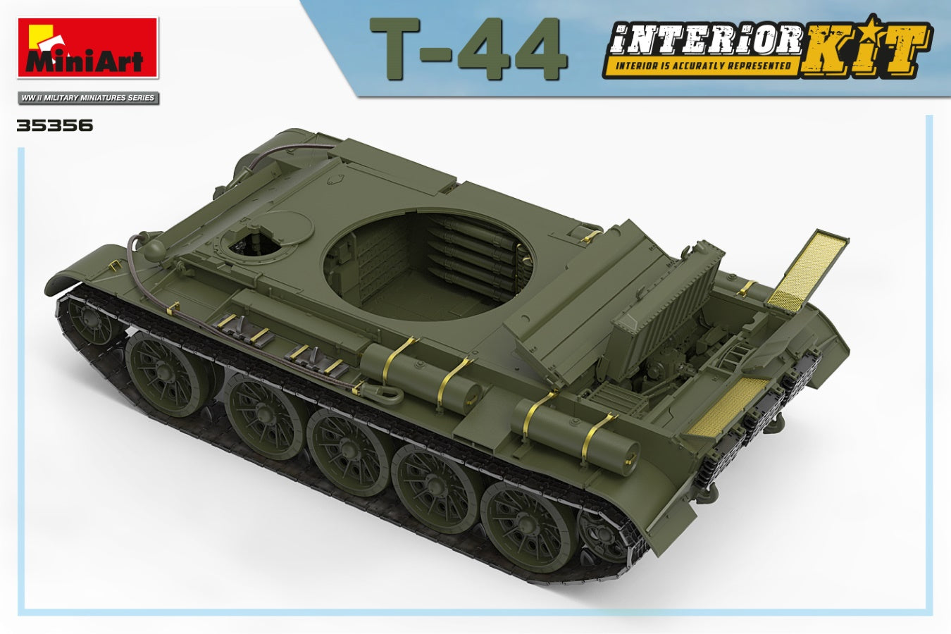 MiniArt 1/35 T-44 Interior Kit | 4820183313997