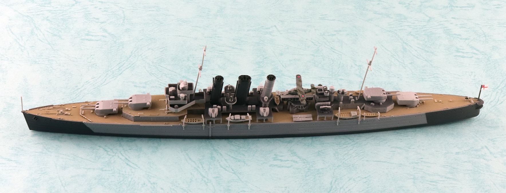 Aoshima 1/700 British Heavy Cruiser Dorsetshire | 4905083052693