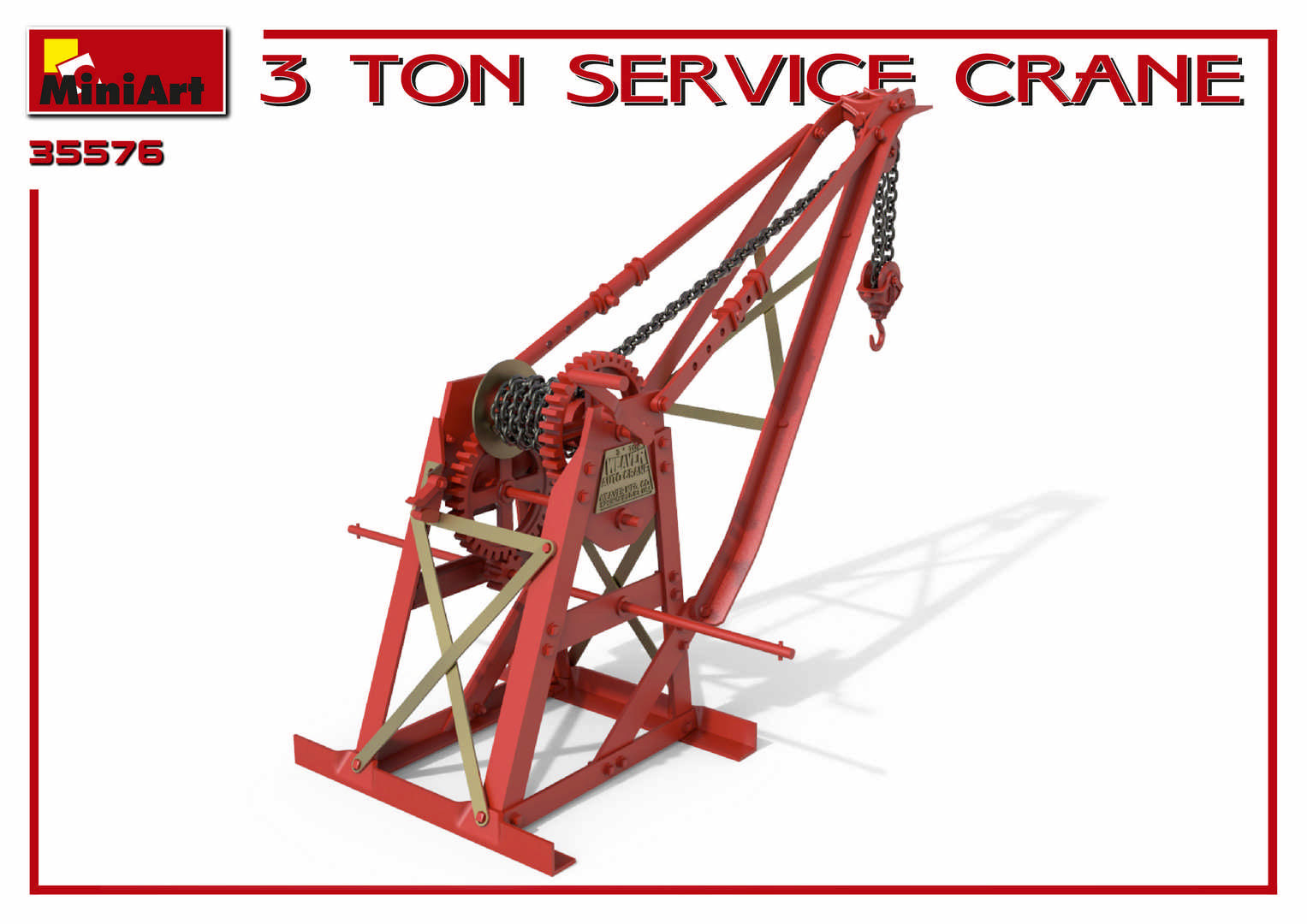 MiniArt 3 Tonne Service Crane (1/35) | 4820183312303