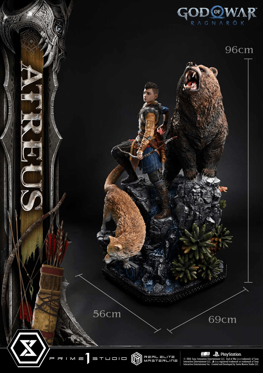 Real Elite Masterline God of War: Ragnarok Atreus