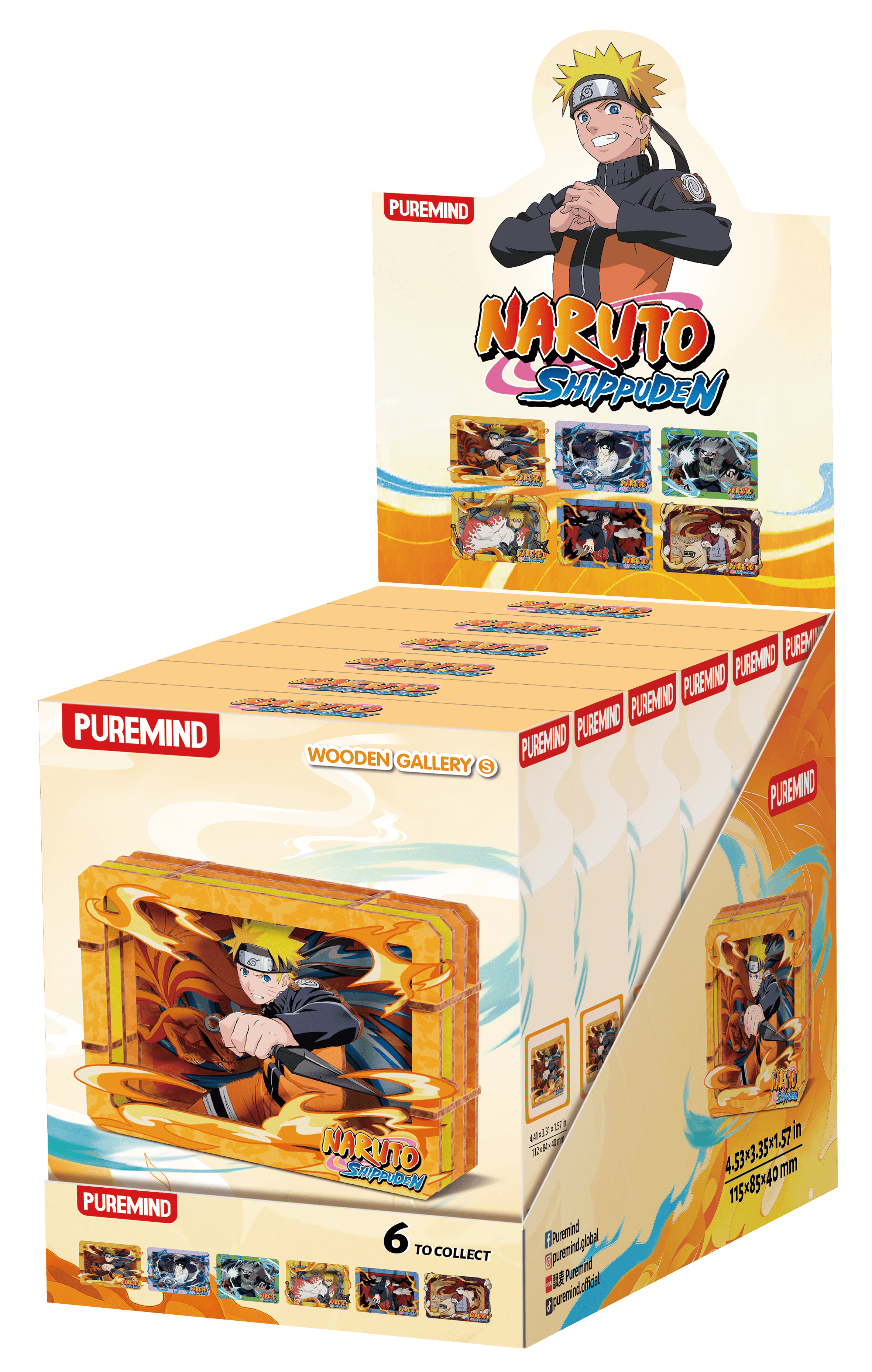 Naruto Shippuden - Ninjutsu Ultimate Arts - S (6 units/set) (Box of 6)