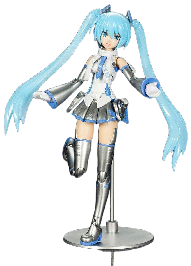 Kotobukiya Frame Music Girl Snow Miku  Figure Kit, Non Scale | 190526020726