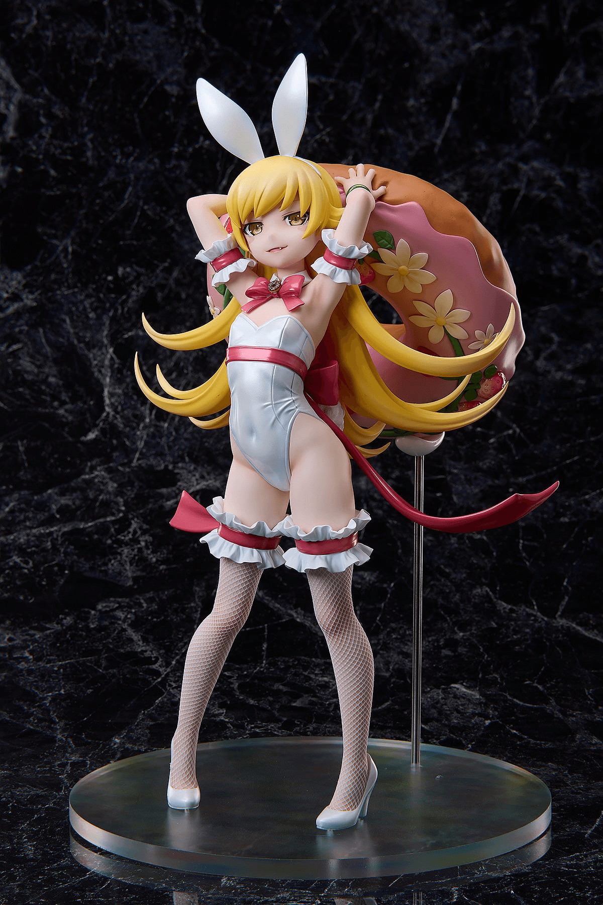 Monogatari Series Shinobu Oshino White Bunny Ver. 1/4 Complete Figure | 4595057570157