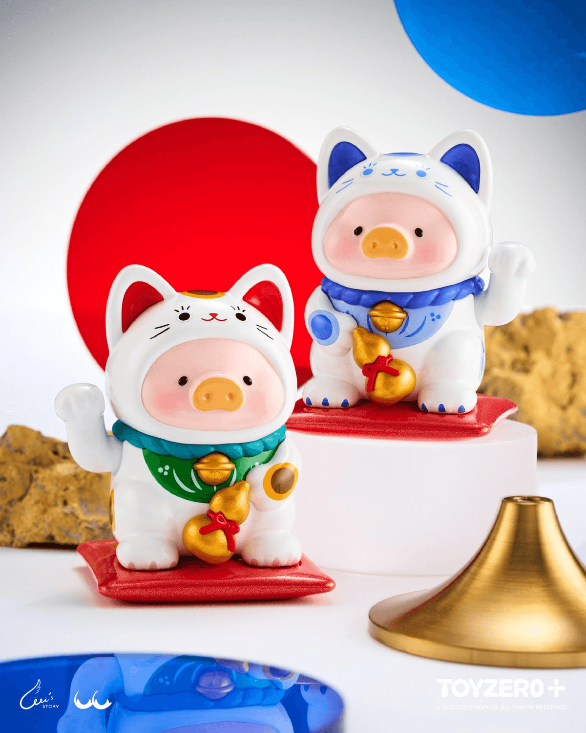 LuLu the Piggy - LUcky Cat Series (Blind Box) (Box of 8)