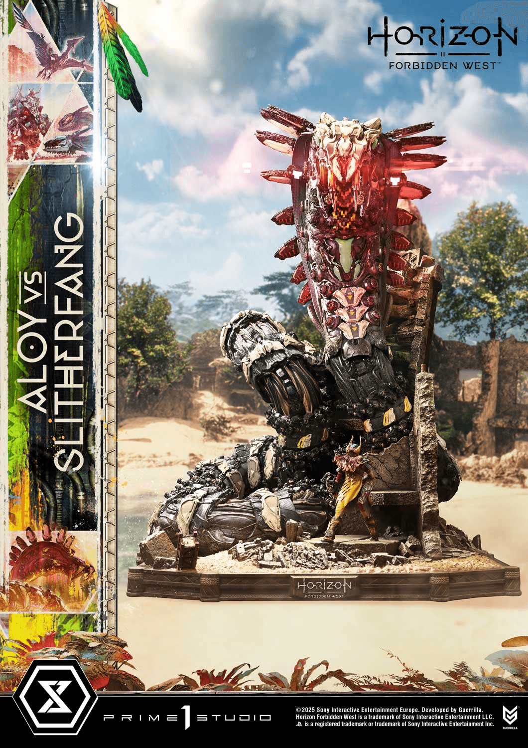 Ultimate Diorama Masterline Horizon Forbidden West Aloy vs. The Slitherfang Bonus Version   | 4582647123183