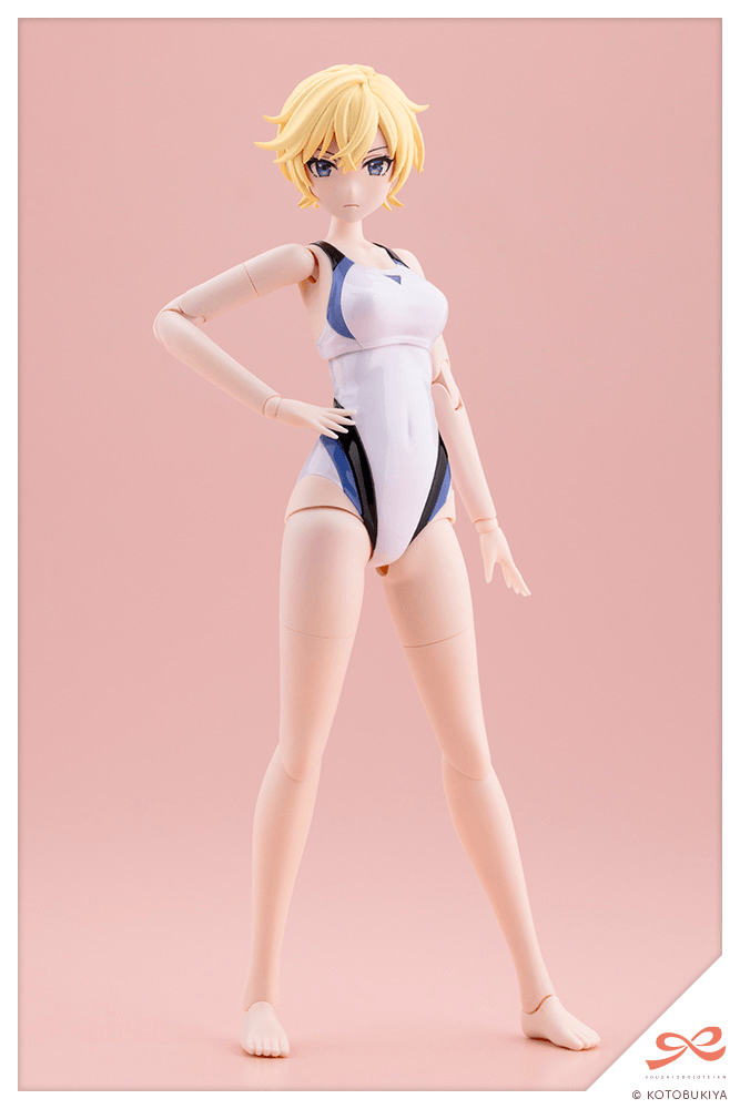 RUI SAOTOME【TOUOU HIGH SCHOOL COMPETITIVE SWIMSUIT】DREAMING STYLE WHITE DOLPHIN | 4934054087891